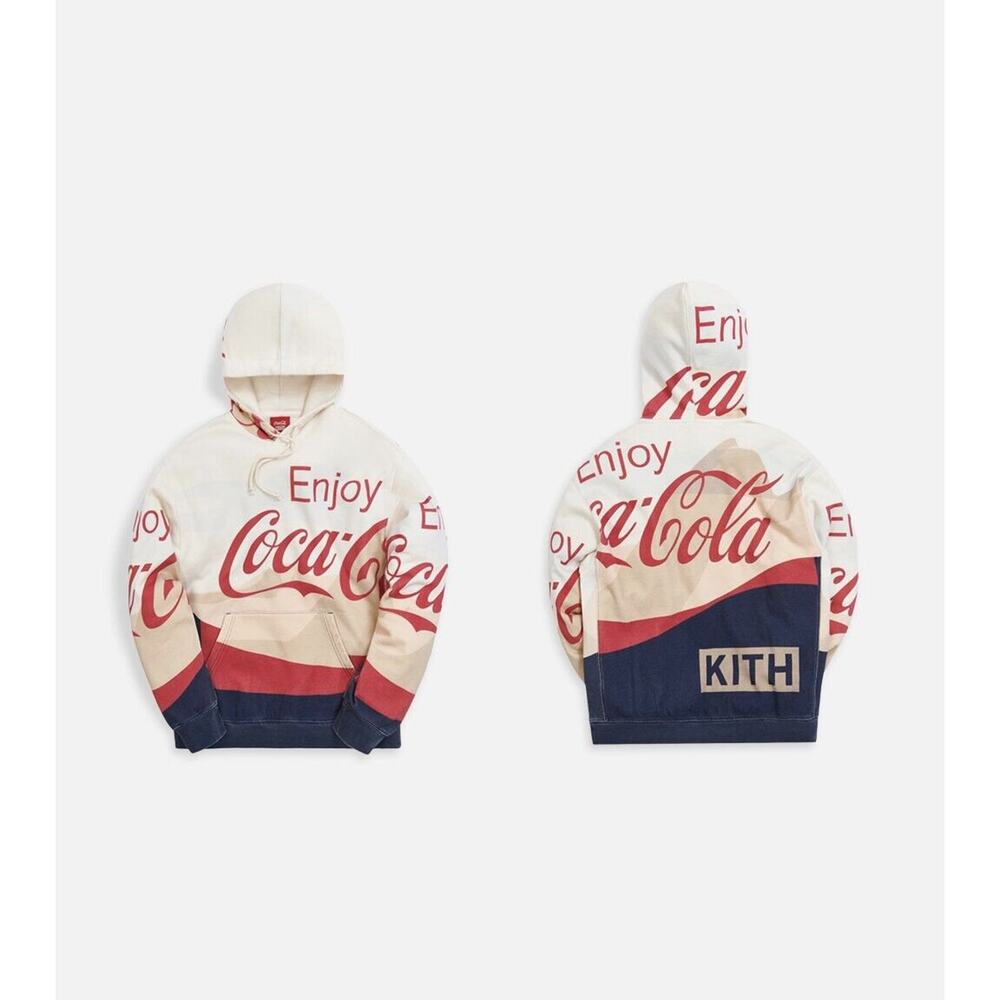 Kith X Coca Cola MOUNTAINS Hoodie Mens Size s Small Rare Sold Out NWT